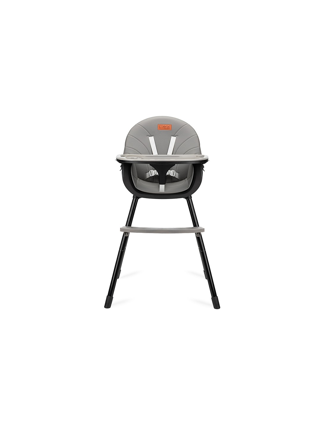 Barnmatstol Momi Flovi Black 2i1 - 4