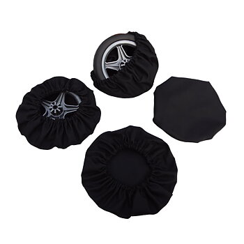 Hjulskydd för barnvagn, 4-pack, 10 tum