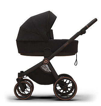 Stor Barnvagnspaket 4i1 Riko Cava inkl. iSize babyskydd Cosmo + ISOfix bas