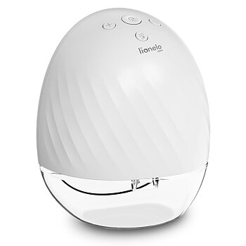 Bärbar elektrisk bröstpump Lionelo Fidi Free - White