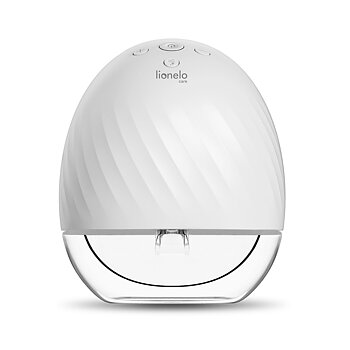 Bärbar elektrisk bröstpump Lionelo Fidi Free - White