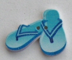 Slippers knappar. - 2