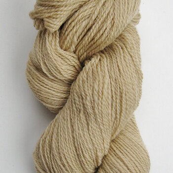 2-trådigt Plädgarn i ull. Beige (273)