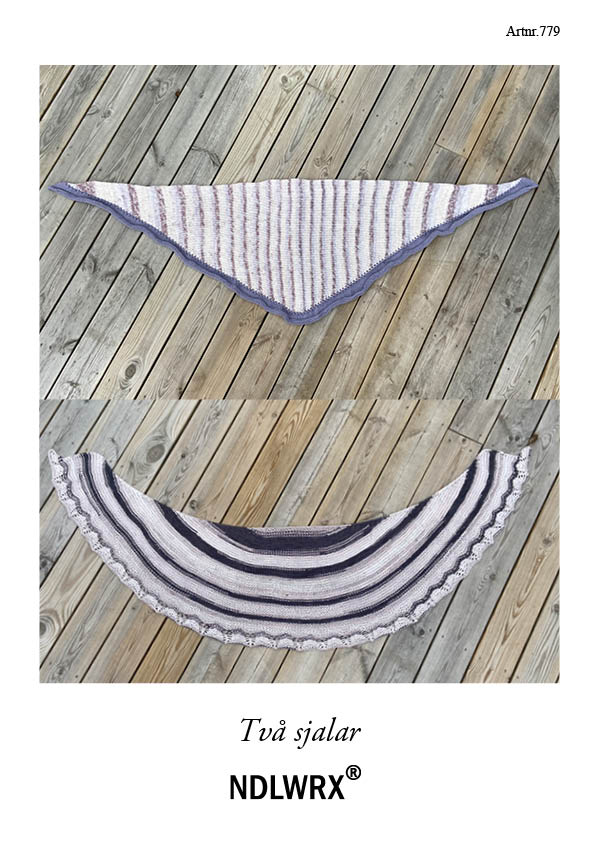 Mönster. Två sjalar (779)