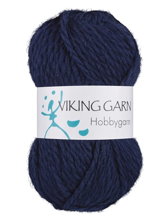 Viking Hobbygarn. Marinblå. 926
