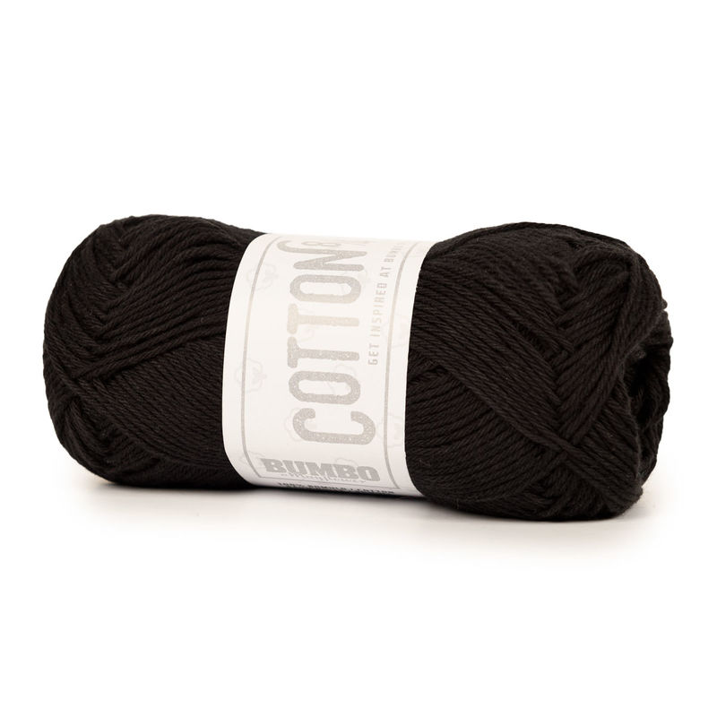 Cotton 8/4. Svart 207