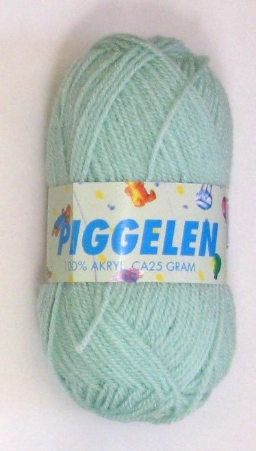 Piggelen. Mintgrön. 211