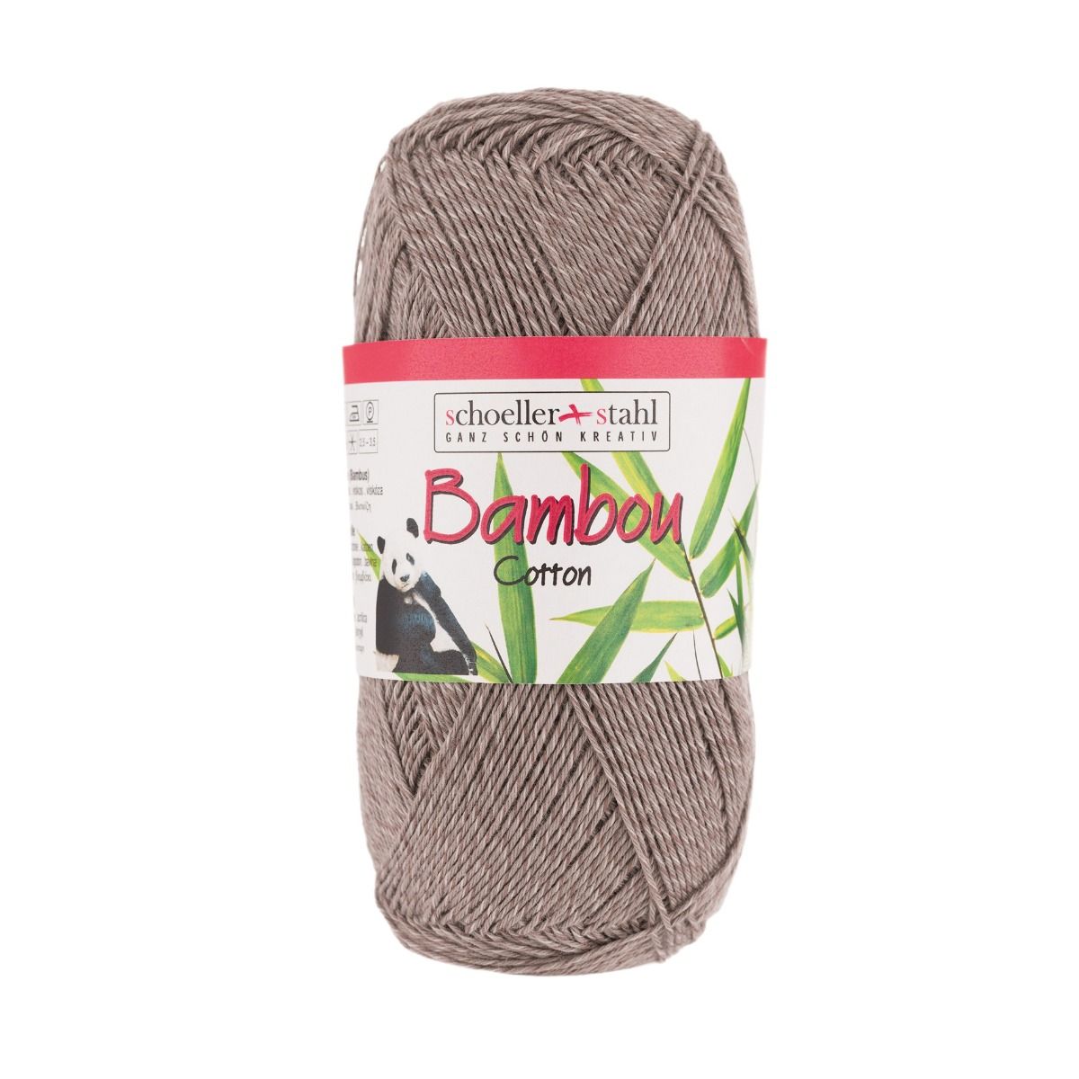 Bambou Cotton. Mellanbrun. (006)
