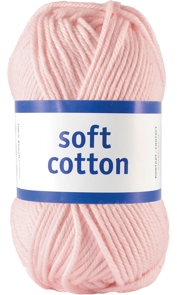 Soft Cotton. Pastell rosa. (8887) - 2