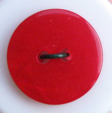 Rund plastknapp 18 mm.