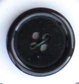 Rund plastknapp 23 mm.