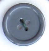 Rund plastknapp 23 mm.