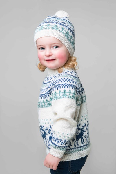 Mönster Viking Babyull - 12