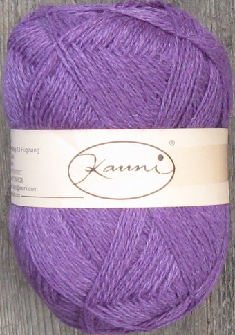 Kauni-Enfärgat. LL3. Lila.