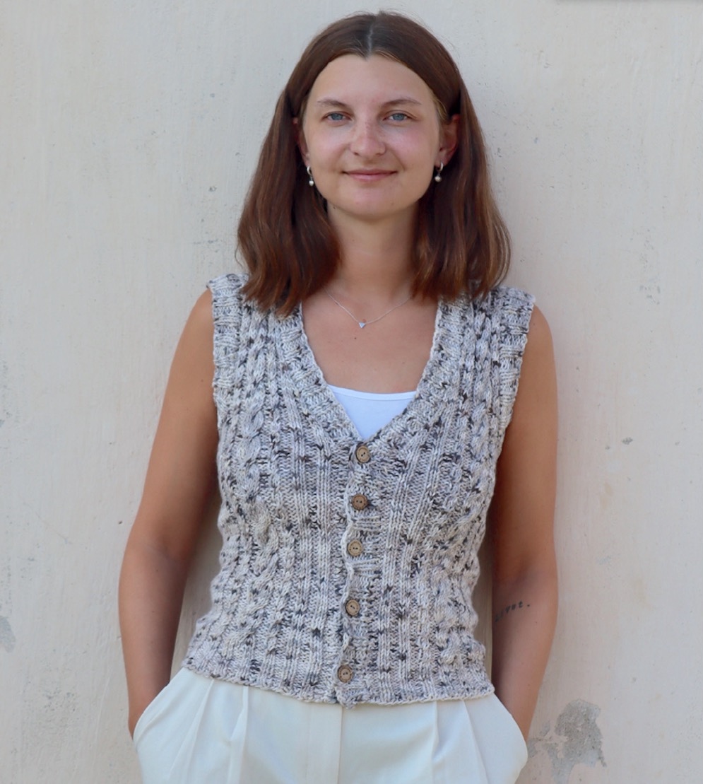 Mönster. Damväst (799)