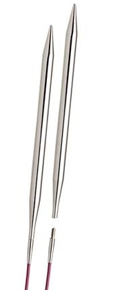 Ändstickor Nova Metall. Korta. 6,0 mm.