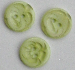 Runda plastknappar 14 mm. - 6