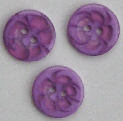 Runda plastknappar 14 mm. - 4