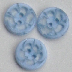 Runda plastknappar 14 mm. - 10