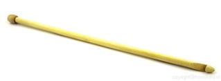 Kroknål enkelsidig i bambu, 12,0mm. - 2