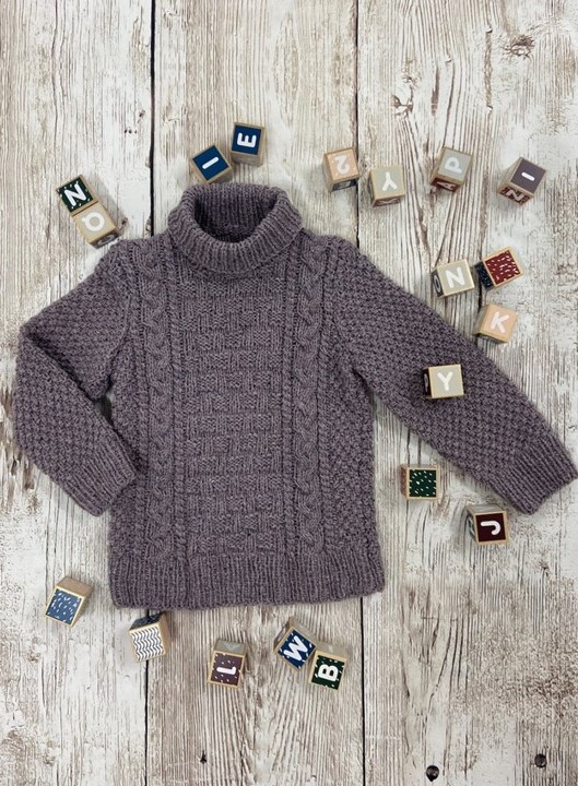 Mönster. Barntröja. (23061)