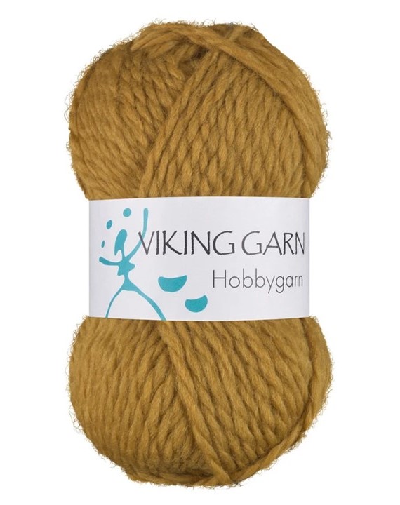 Viking Hobbygarn. Senap. 944