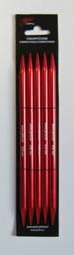 Strumpstickor  Röda 15 cm.