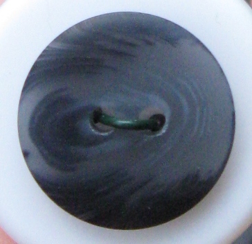 Rund plastknapp 19 mm.