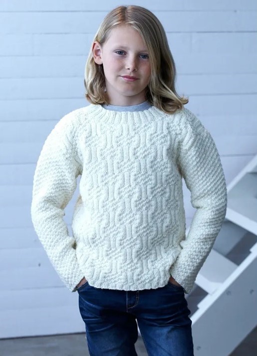 Mönster. Barntröja.