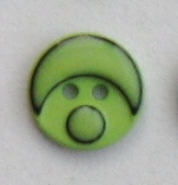Runda mönstrade plastknappar 15 mm. - 7