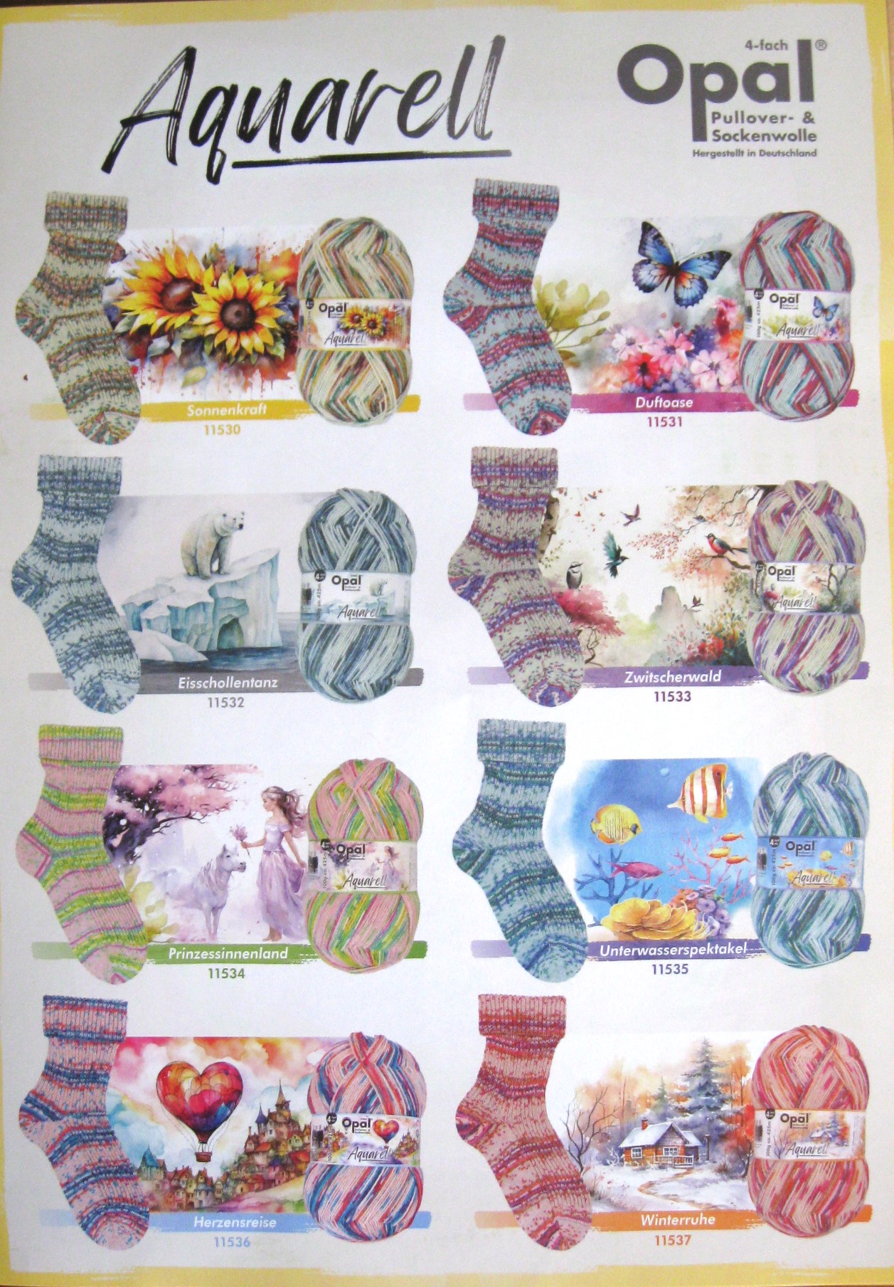 Aquarell - Sockgarn