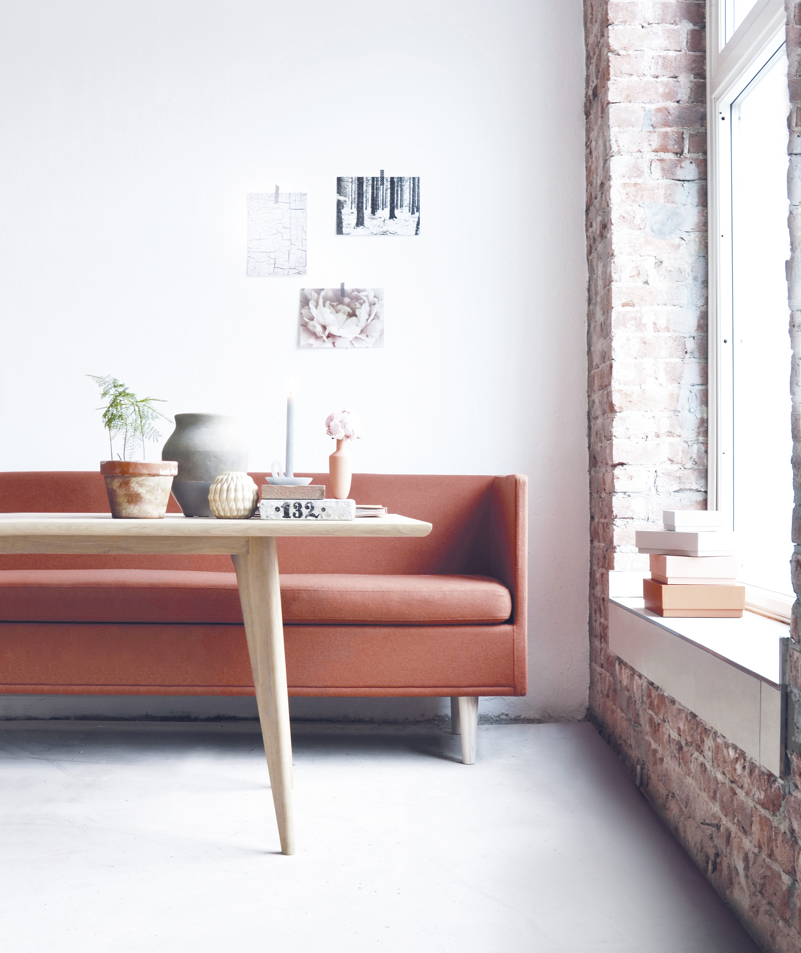 Mingel dining sofa  71 djup / matsoffa - 5