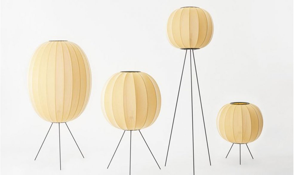 Knit wit Golvlampa 65 - Made by hand - 2