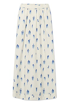Vera Skirt - Blue Drops