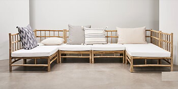 Bambu lounge modul hörna