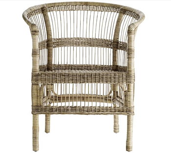 Fåtölj, Rattan