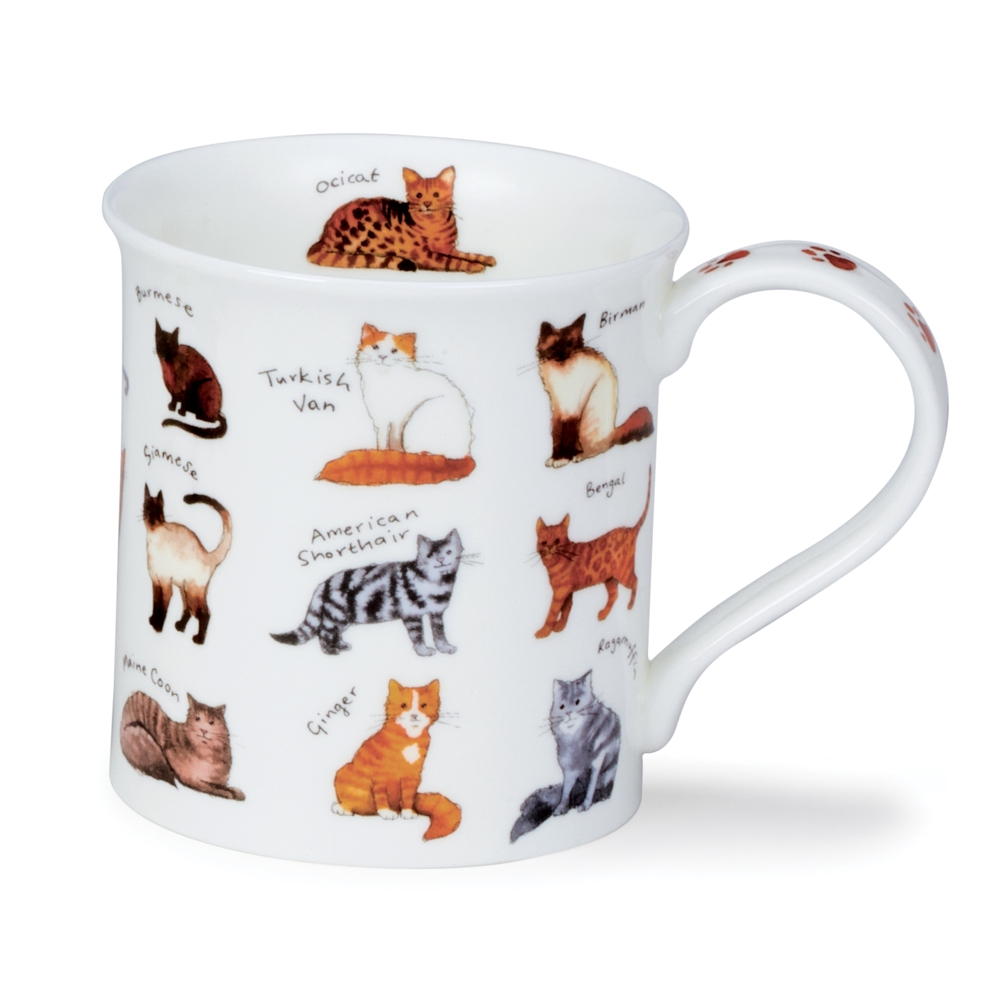 Mugg Dunoon Bute "Breeds cat"