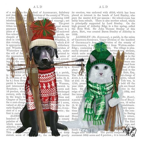 Napkin "William and Kate"