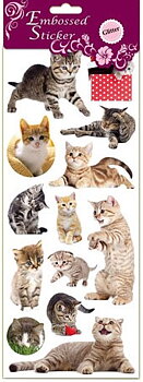Glitter sticker Cat 