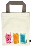  Pocket bag katter på rad