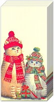 Näsduk Christmas cats