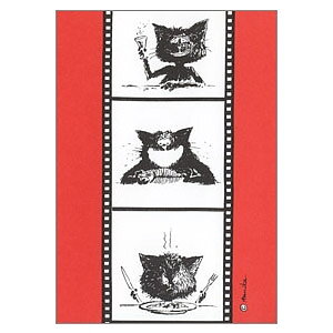 Single card Anka design "Film"