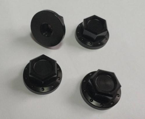 Kupolmuttrar stötdämpare CNC  flera färger - 2