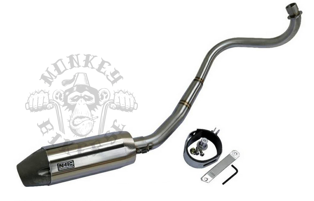 Downswept exhaust Yoshi style