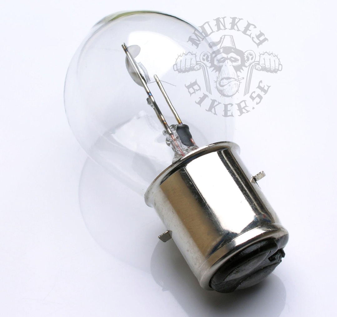 12v BA20D framlampa 25W/25W - 2