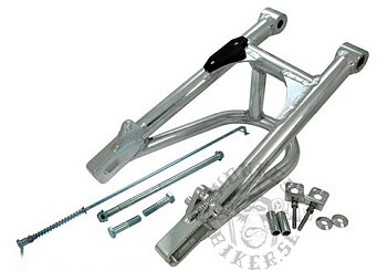 Alloy Swing arm tube profile with brace+10cm