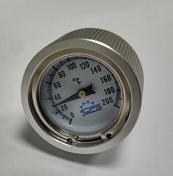 Oljetempmätare  kort