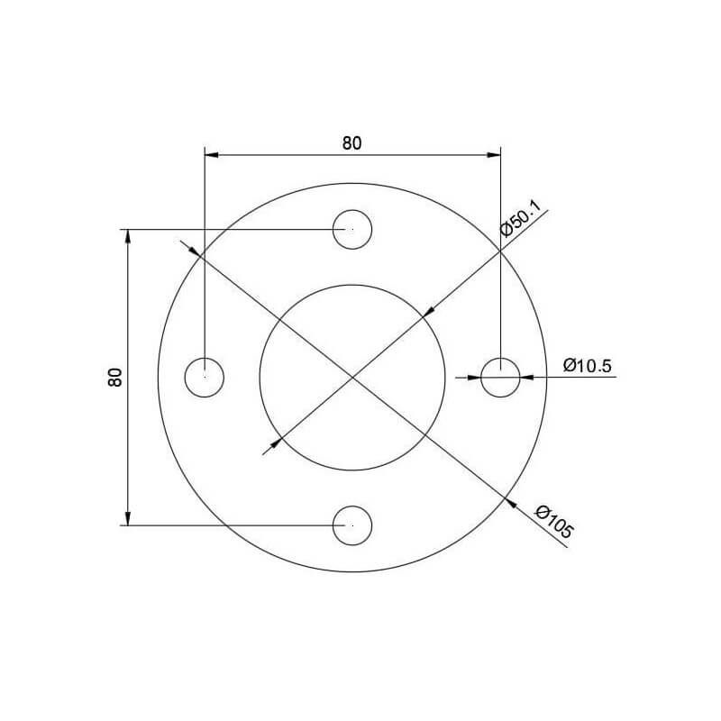 Spacer sprocket 3mm Dax replica - 2