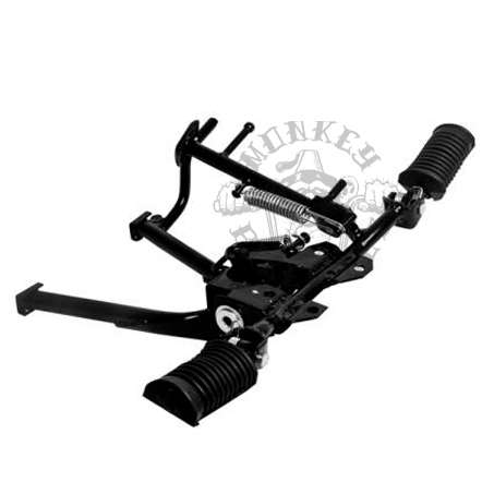 Foot peg and bar assembly Dax