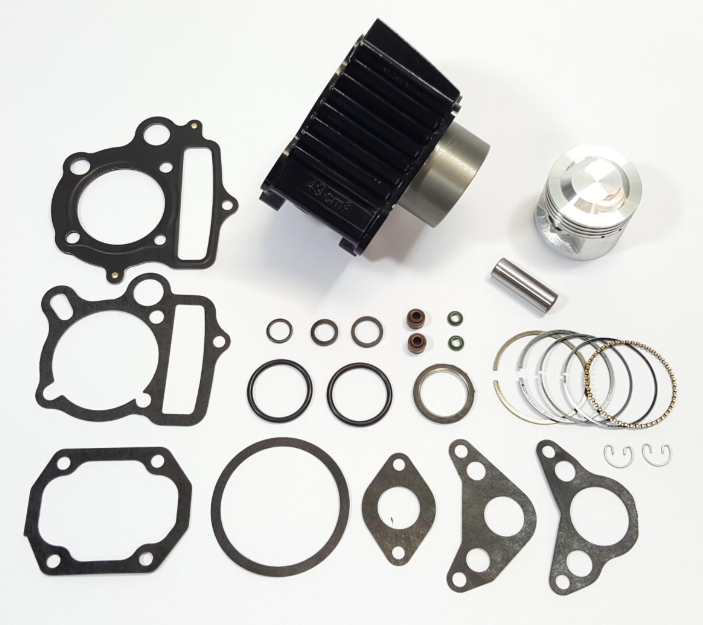 85cc cylinder kit 50cc head 6v
